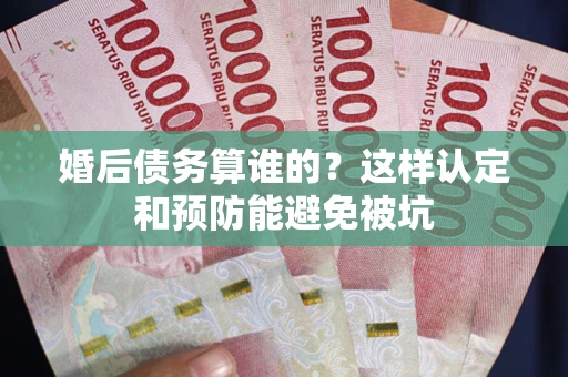 北京婚后债务算谁的？这样认定和预防能避免被坑