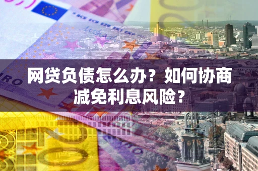 北京网贷负债怎么办？如何协商减免利息风险？
