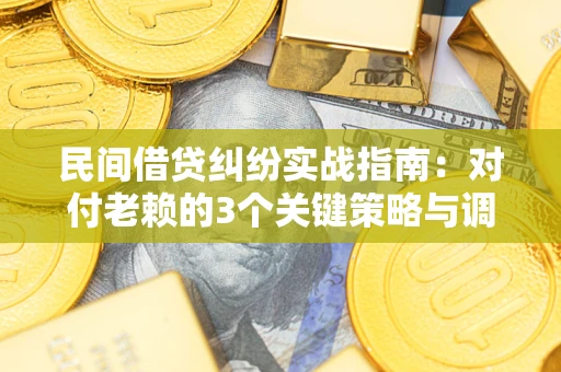 北京民间借贷纠纷实战指南：对付老赖的3个关键策略与调解盲区解析