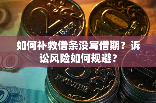 北京如何补救借条没写借期？诉讼风险如何规避？