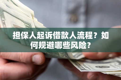 北京担保人起诉借款人流程？如何规避哪些风险？