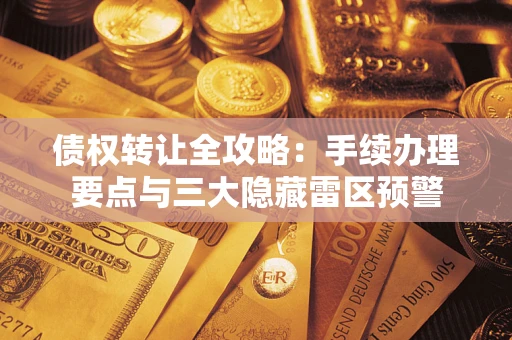 北京债权转让全攻略：手续办理要点与三大隐藏雷区预警