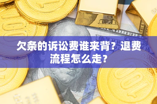 北京欠条的诉讼费谁来背？退费流程怎么走？